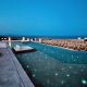Enjoy our floating sunbeds in our Aeris suites Pori villas