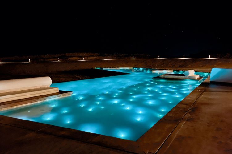 Villa with semi private pool